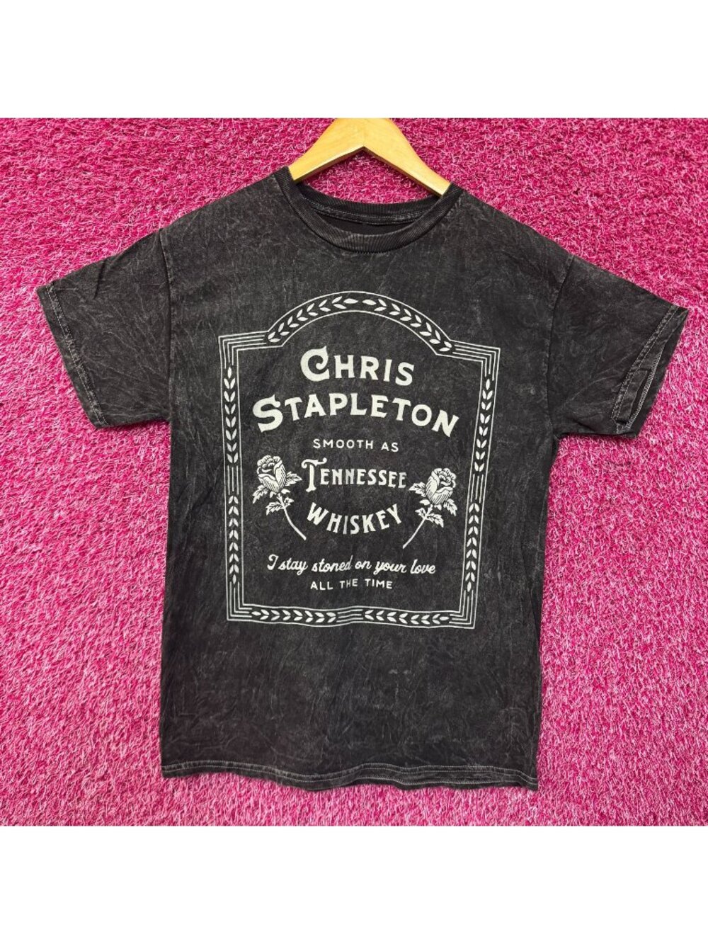 Chris Stapleton Tennessee Whiskey Traveller Country Tee M